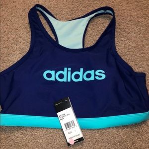 Adidas Sports Bra / Swim Top Medium